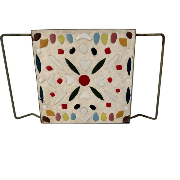 Vintage Mosaic Trivet - Picture 2 of 9